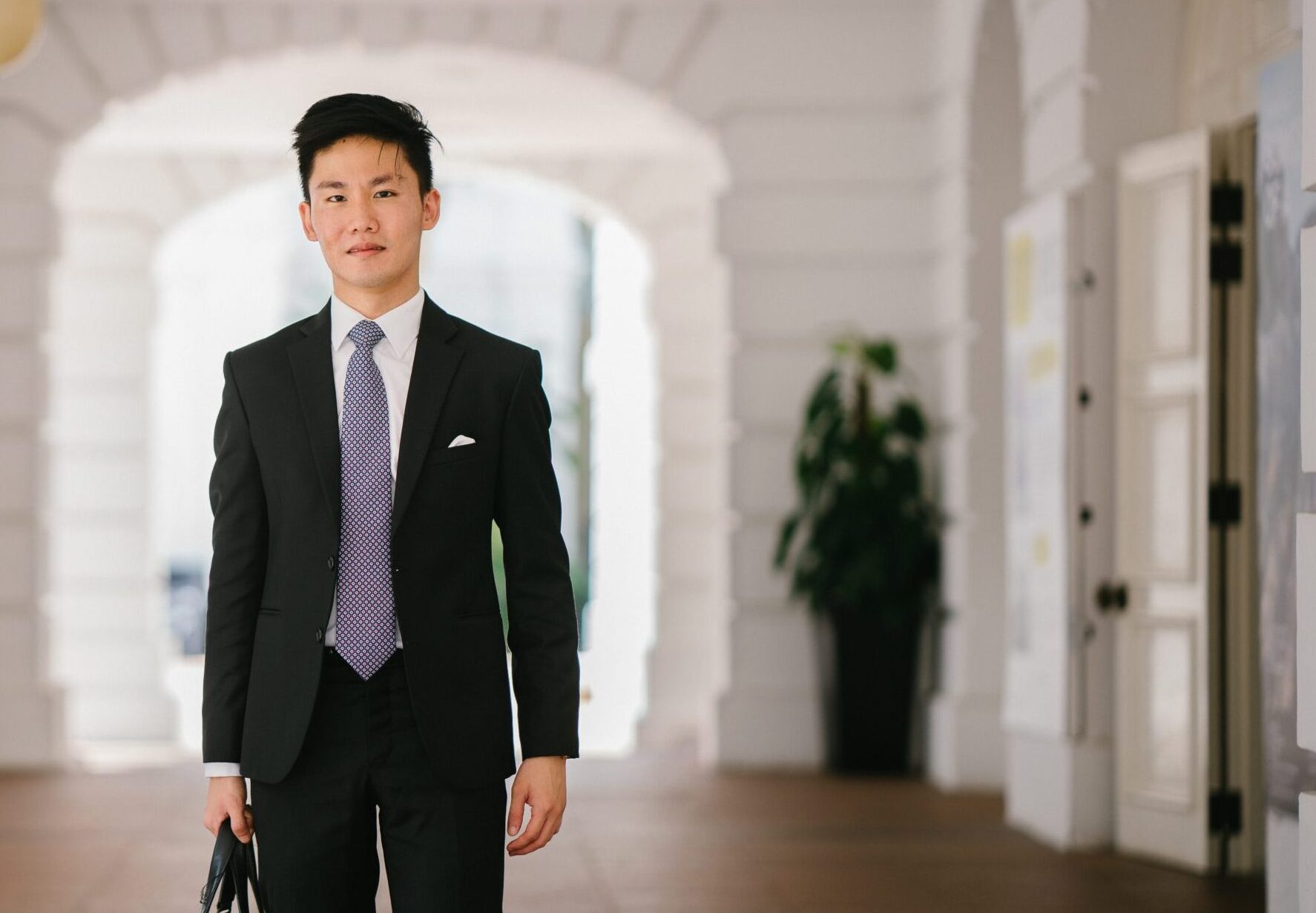 Asian business man